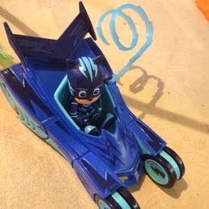 VGUC PJ Mask Catboy vehicle, Catboy and accessory